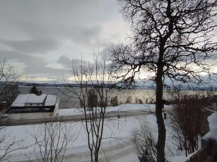 Apartment In Tromso With Sea And Mountain View Zewnętrze zdjęcie